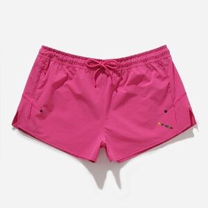Saturdays NYC All Terrain Active Shorts Women Sz XL Rose Drawstring Lightweight